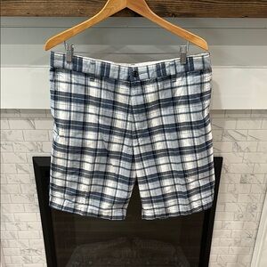 Dockers Blue and White plaid shorts